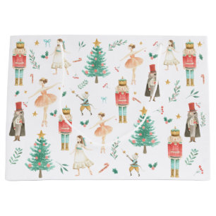 Nutcracker Ballet Afbeeldingen Gift Bag Groot Cadeauzakje