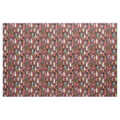 Nutcracker Ballet burgundy Stof (Fat Quarter)