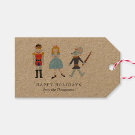 Nutcracker Ballet Cadeaulabel
