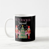 Nutcracker Ballet Christmas Ballerina Nk Dance Squ Koffiemok (Links)