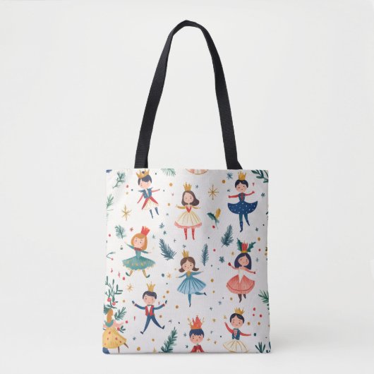 Nutcracker Ballet Christmas Gift for Ballet Lovers Tote Bag (Voorkant)