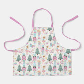 Nutcracker Ballet Christmas Girls – Holiday Kids Schort (Voorkant)