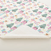 Nutcracker Ballet Christmas Holiday Baby Girl Sherpa Deken (3/4)