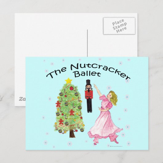 Nutcracker Ballet Classic 09 Briefkaart (Voorkant / Achterkant)