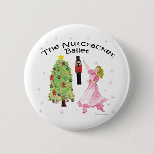 Nutcracker Ballet Classic 09 Ronde Button 5,7 Cm