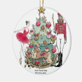 Nutcracker Ballet Dancer Kerstmis Keramisch Ornament (Links)