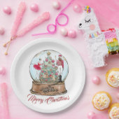 Nutcracker Ballet Dancer Kerstmis Papieren Bordje (Feest)