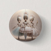 Nutcracker Ballet Fashion-Arab Dancers Ronde Button 3,2 Cm (Voorkant)