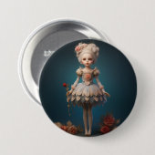 Nutcracker Ballet Fashion-Dew Drop Fairy Ronde Button 7,6 Cm (Voorkant /achterkant)
