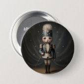 Nutcracker Ballet Fashion-Nutcracker Ronde Button 7,6 Cm (Voorkant /achterkant)
