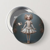 Nutcracker Ballet Fashion-Page Dancers Ronde Button 7,6 Cm (Voorkant /achterkant)