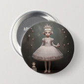 Nutcracker Ballet Fashion-Sugar Plum Fairy Ronde Button 7,6 Cm (Voorkant /achterkant)