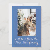 Nutcracker Ballet Foto met kerstmis Kaart (Achterkant)