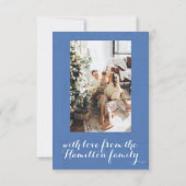 Nutcracker Ballet Foto met kerstmis Kaart (Achterkant)