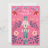 Nutcracker Ballet Foto met kerstmis Kaart (Voorkant)