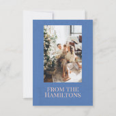 Nutcracker Ballet Foto met kerstmis Kaart (Achterkant)