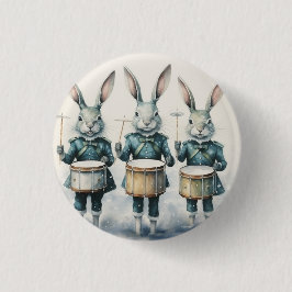 Nutcracker Ballet, Hare Drummers Ronde Button 3,2 Cm