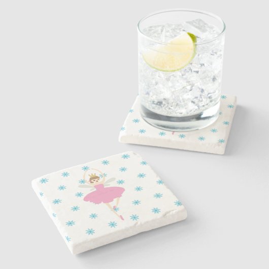 Nutcracker Ballet Illustration Stone Onderzetter (Zijkant)
