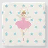 Nutcracker Ballet Illustration Stone Onderzetter (Voorkant)