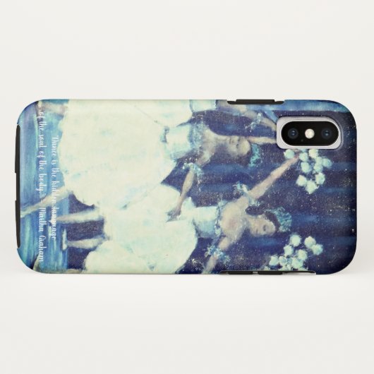 Nutcracker Ballet Inspirerend Quote Case-Mate iPhone Case (Achterkant (horizontaal))