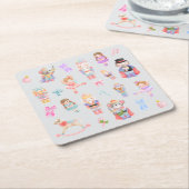 Nutcracker Ballet Kartonnen Onderzetters (Schuin)