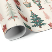 Nutcracker Ballet Kerstmis Cadeaupapier (Rol Hoek)