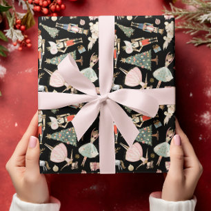 Nutcracker Ballet Kerstmis Cadeaupapier