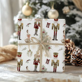 Nutcracker Ballet Kerstmis Cadeaupapier
