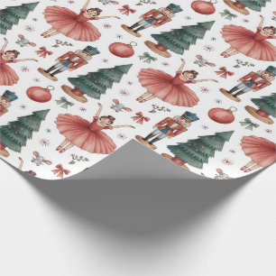 Nutcracker Ballet Kerstmis Cadeaupapier