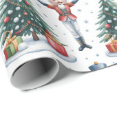Nutcracker Ballet Kerstmis Cadeaupapier (Rol Hoek)
