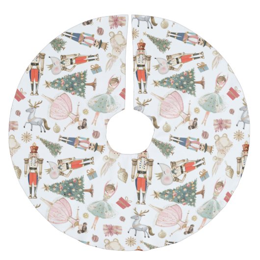 Nutcracker Ballet Kerstmis Kerstboom Rok (Voorkant)