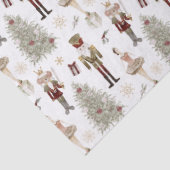 Nutcracker Ballet Kerstmis Tissuepapier (Detail)