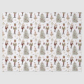Nutcracker Ballet Kerstmis Tissuepapier (Voorkant)