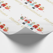 Nutcracker Ballet kerstpapier Cadeaupapier (Hoek)