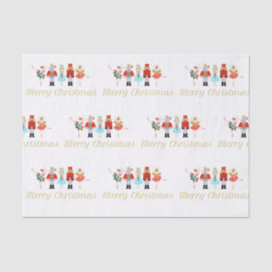 Nutcracker Ballet-kerstpapier Tissuepapier