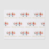 Nutcracker Ballet-kerstpapier Tissuepapier (Voorkant)