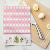 Nutcracker Ballet Kitchen Towel Theedoek (Quarter Fold)