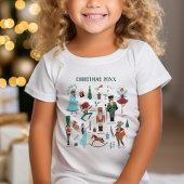 Nutcracker Ballet, leuk kerstfeest T-shirt