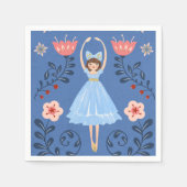 Nutcracker Ballet met kerstfoto Servet (Voorkant)