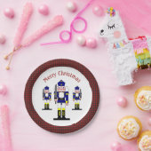Nutcracker Ballet met Kerstmis Soldaat Buffalo Pse Papieren Bordje (Feest)