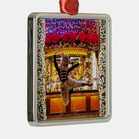 Nutcracker Ballet Metalen Ornament (Rechts)