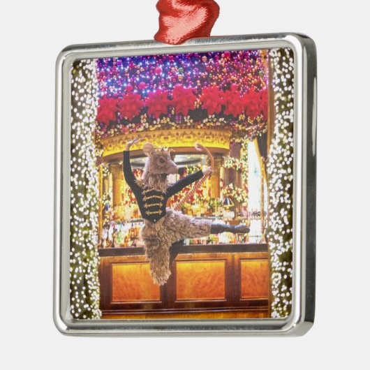 Nutcracker Ballet Metalen Ornament (Links)