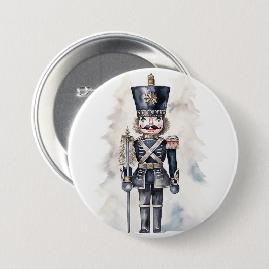 Nutcracker Ballet, Nutcracker Ronde Button 7,6 Cm (Voorkant /achterkant)