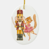 Nutcracker Ballet Oval Ornament (Voorkant)