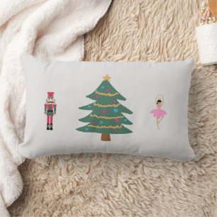 Nutcracker Ballet Painting Kerstlumbar Pillow Kussen