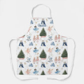 Nutcracker Ballet Persoonlijke Kerstmis Schort (Voorkant)
