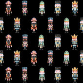 Nutcracker Ballet Soldier Wrapping Paper Cadeaupapier