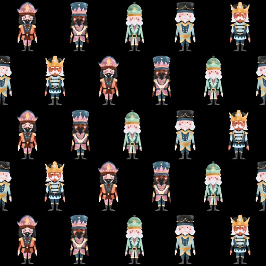 Nutcracker Ballet Soldier Wrapping Paper Cadeaupapier