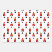 Nutcracker Ballet tekent kerstmis Inpakpapier Vel (Voorkant 2)