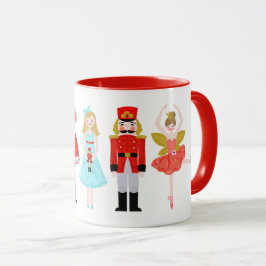 Nutcracker Ballet tekent kerstmis Mok